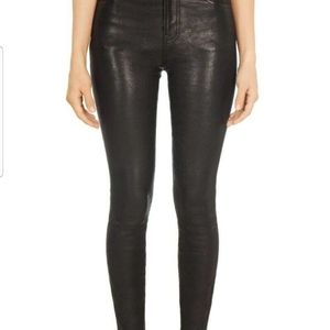 100% Lamb Leather pants J brand